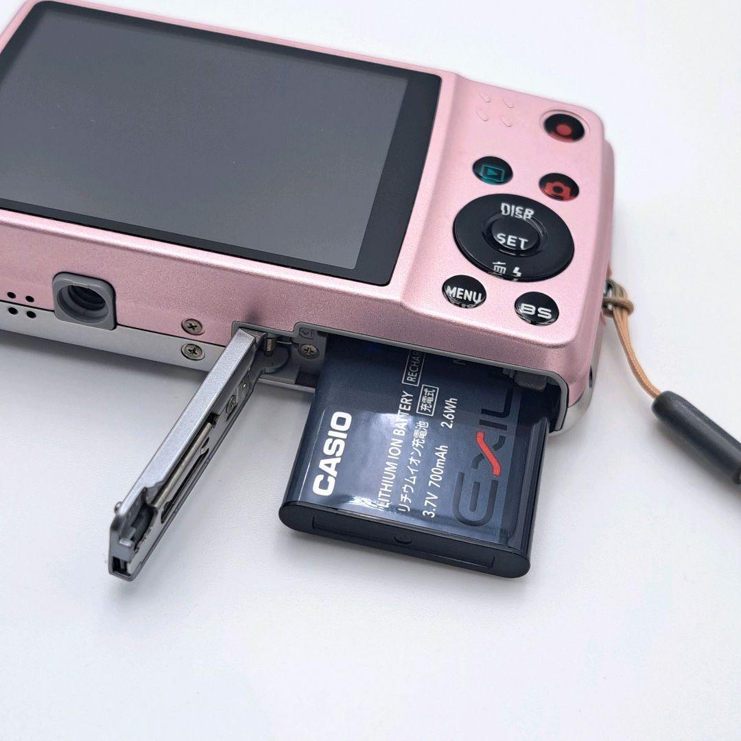 デジタルカメラ CASIO カシオ EXILIM EX-Z550 ピンク 付属品