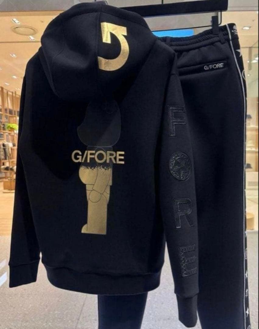 g/fore パーカー　ブラック Mジーフォア　即日発送