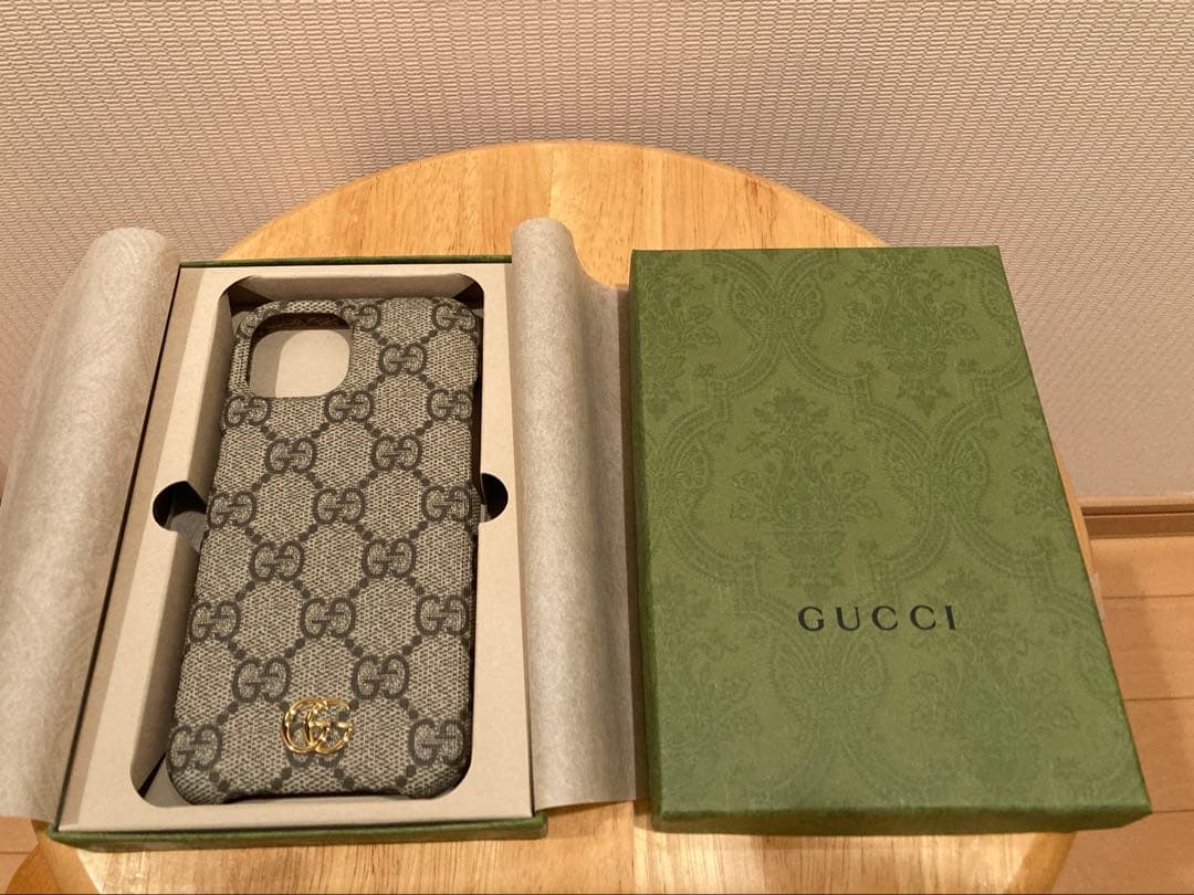 GUCCI 【新品】 GGモノグラム iPhone15ケース