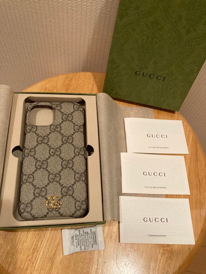 GUCCI 【新品】 GGモノグラム iPhone15ケース