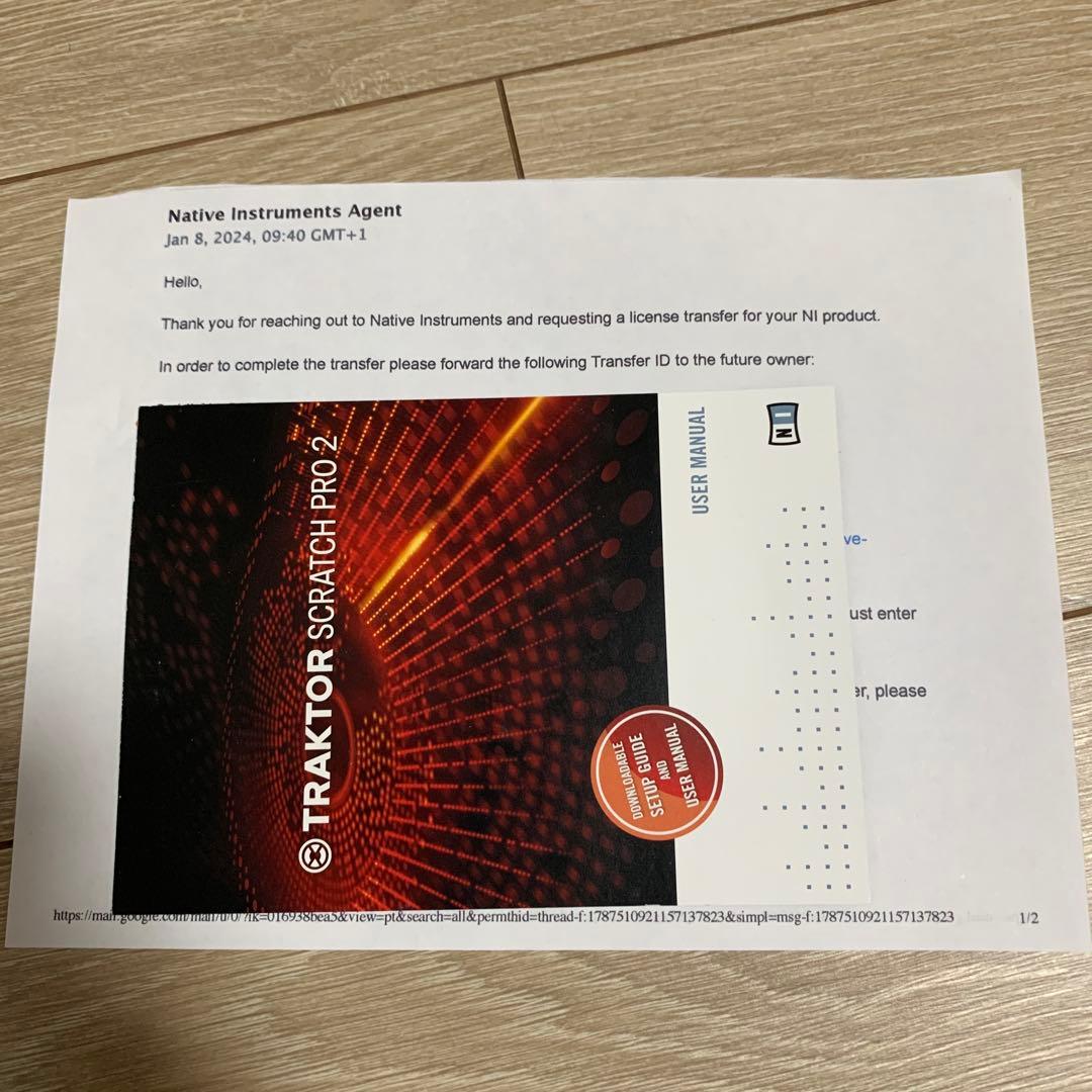 DJ機材 TRAKTOR SCRATCH PRO2 / AUDIO8DJ