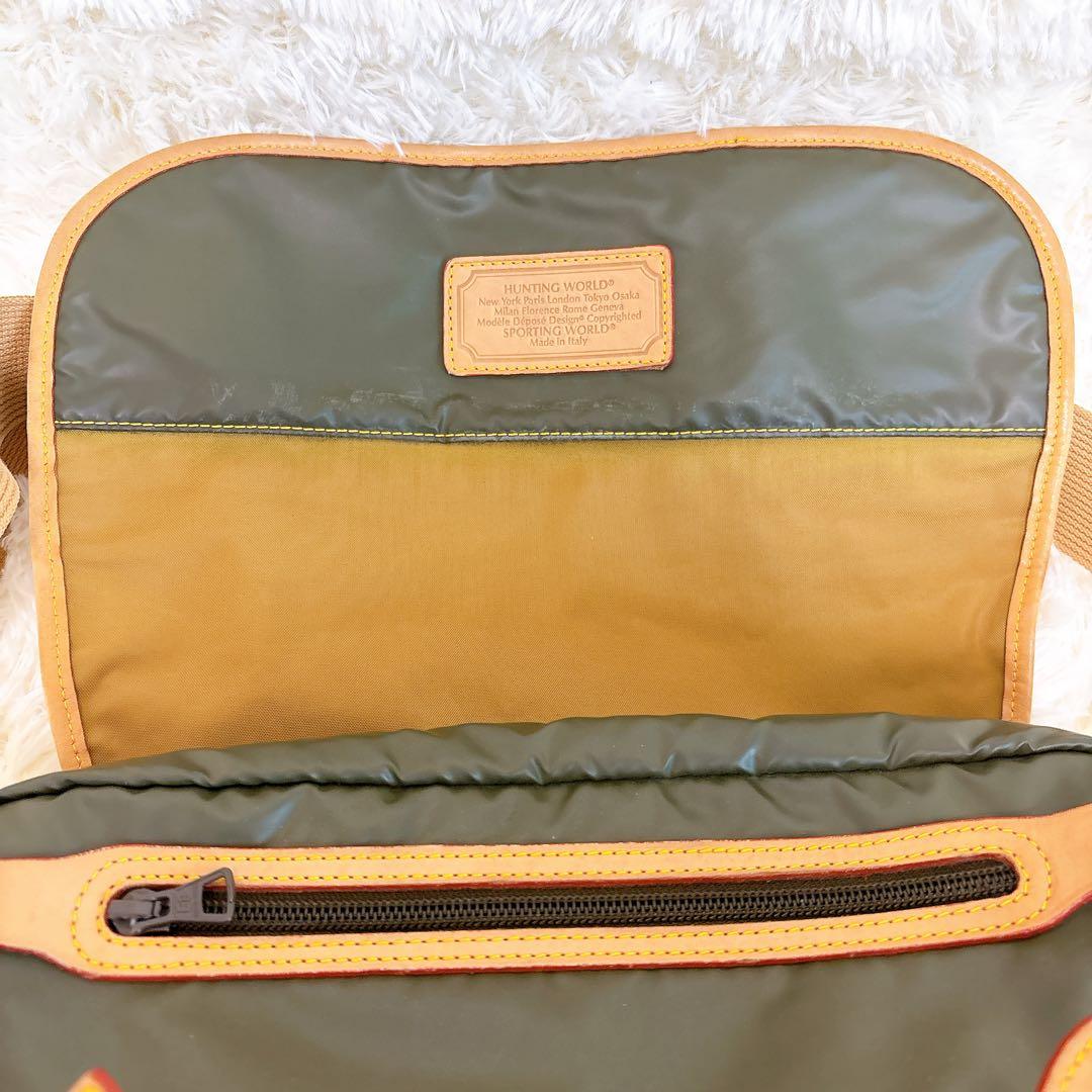 ハンティングワールド　HuntingWorld　ショルダーバッグ　メッセンジャー
