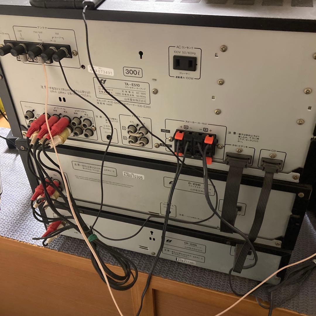 中古Sansui S-E310 CD・カセットWデッキセット[プレヤー別途販売]