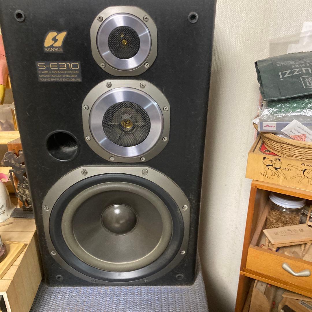 中古Sansui S-E310 CD・カセットWデッキセット[プレヤー別途販売]