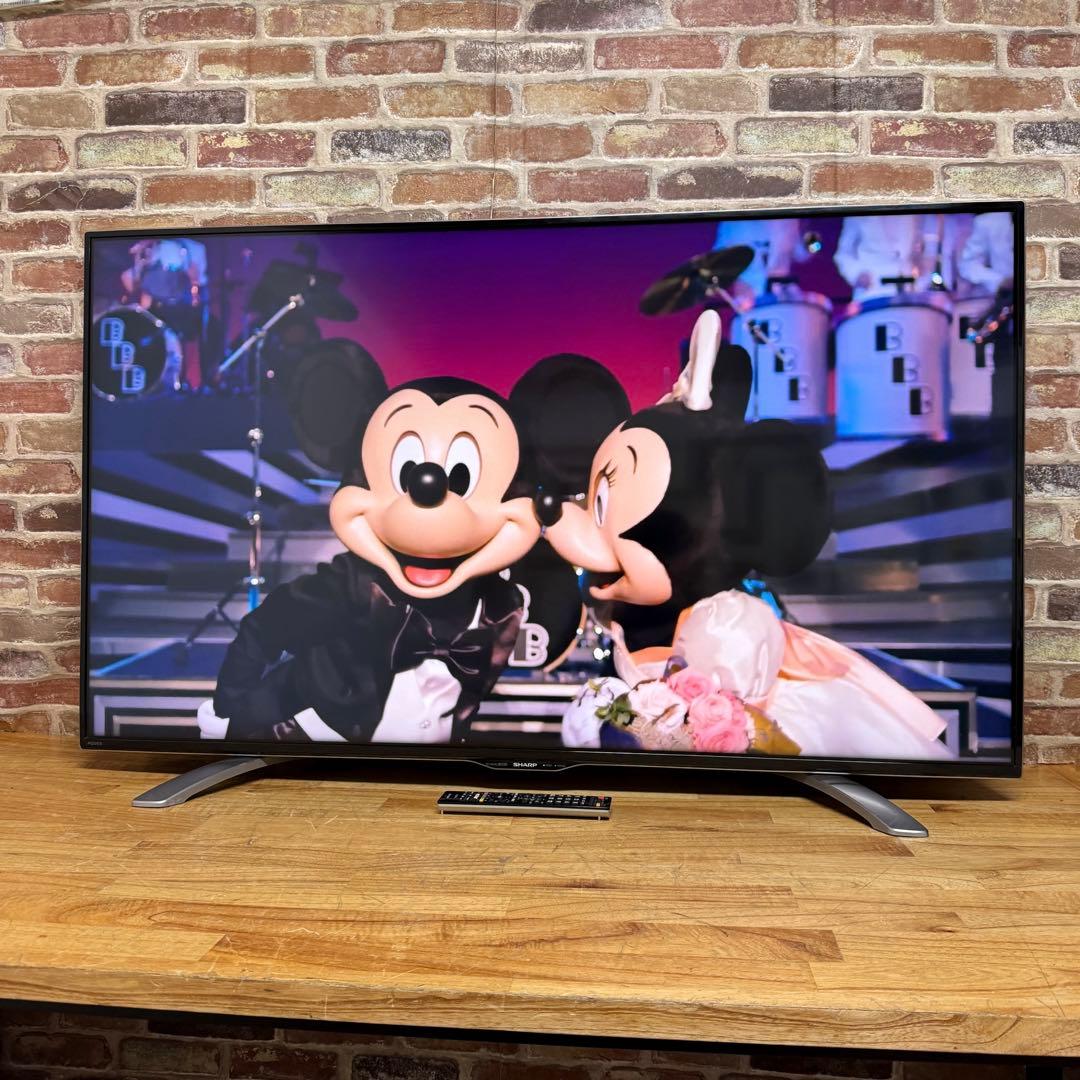 シャープ 55V型 4K 液晶テレビ AQUOS LC-55U30 動画アプリ○