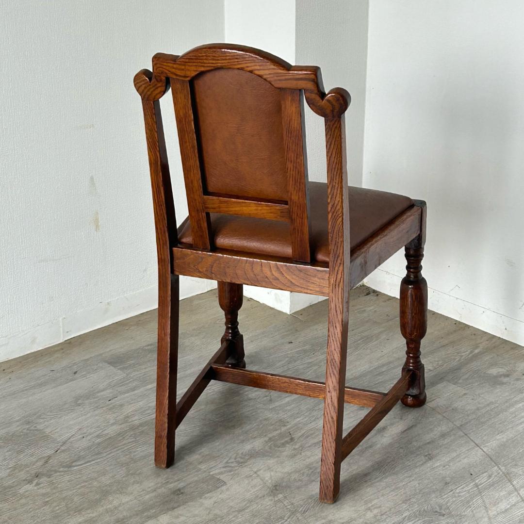 イギリス アンティーク 家具 ダイニング チェア 1930年頃 椅子 591A4