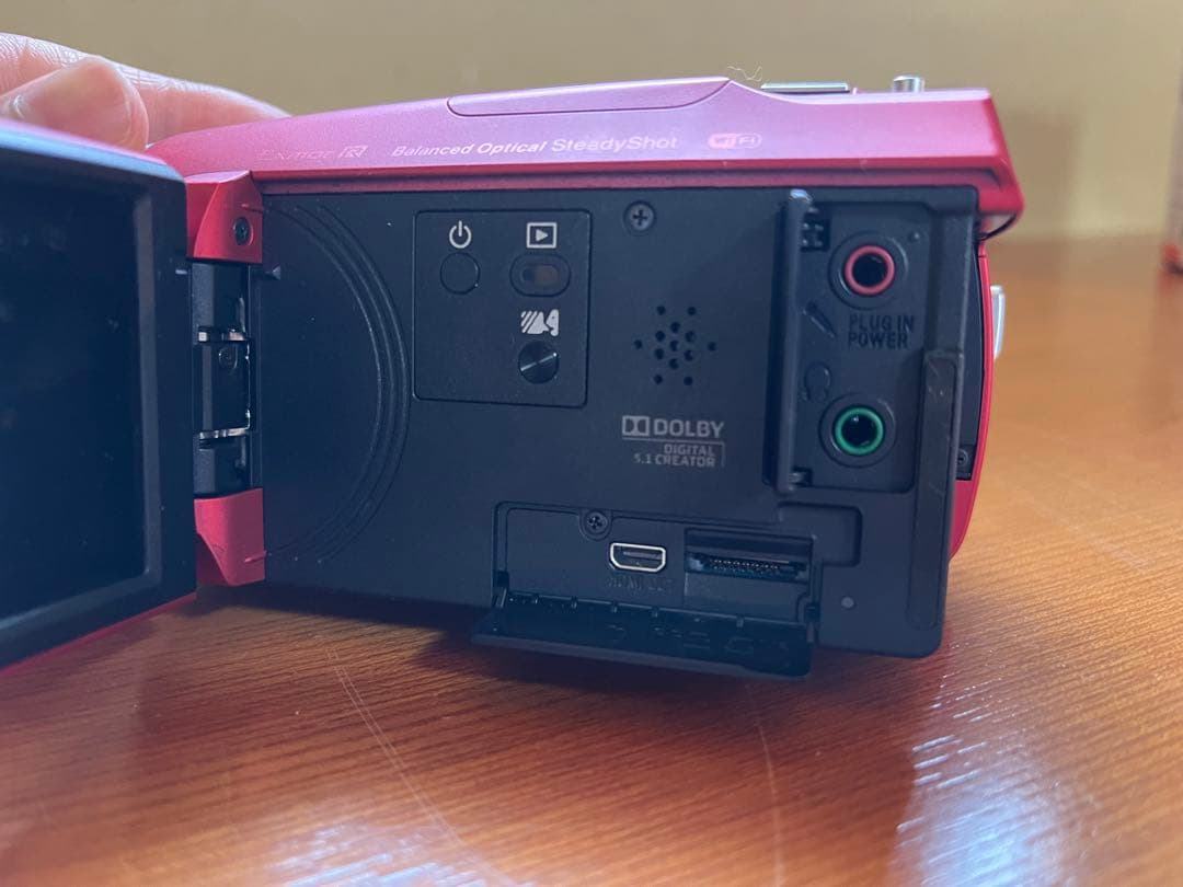 SONY HDR-CX680 レッド ビデオカメラ