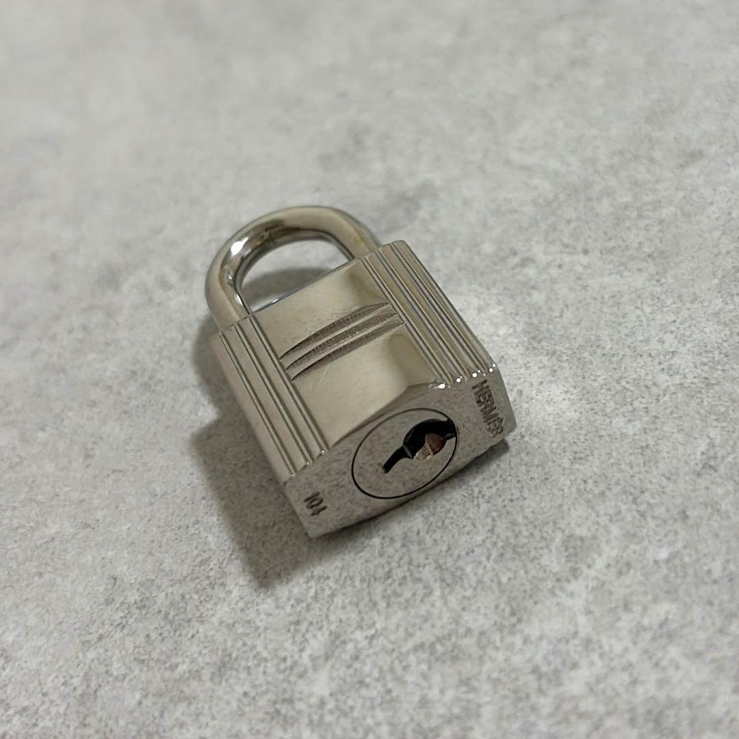 HERMES エルメス カデナパドロック 南京錠 No.104 シルバー