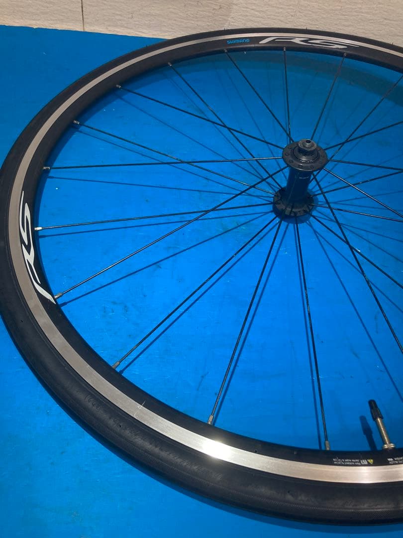 ★メンテ済WH-RS100 11sフリー 前後ホイール 25Cタイヤ クイック付