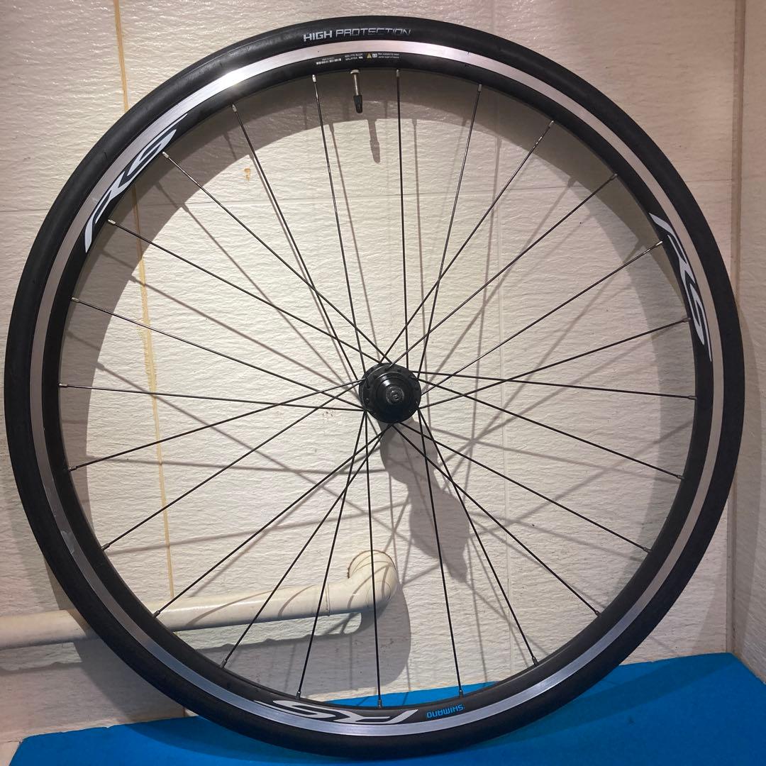 ★メンテ済WH-RS100 11sフリー 前後ホイール 25Cタイヤ クイック付