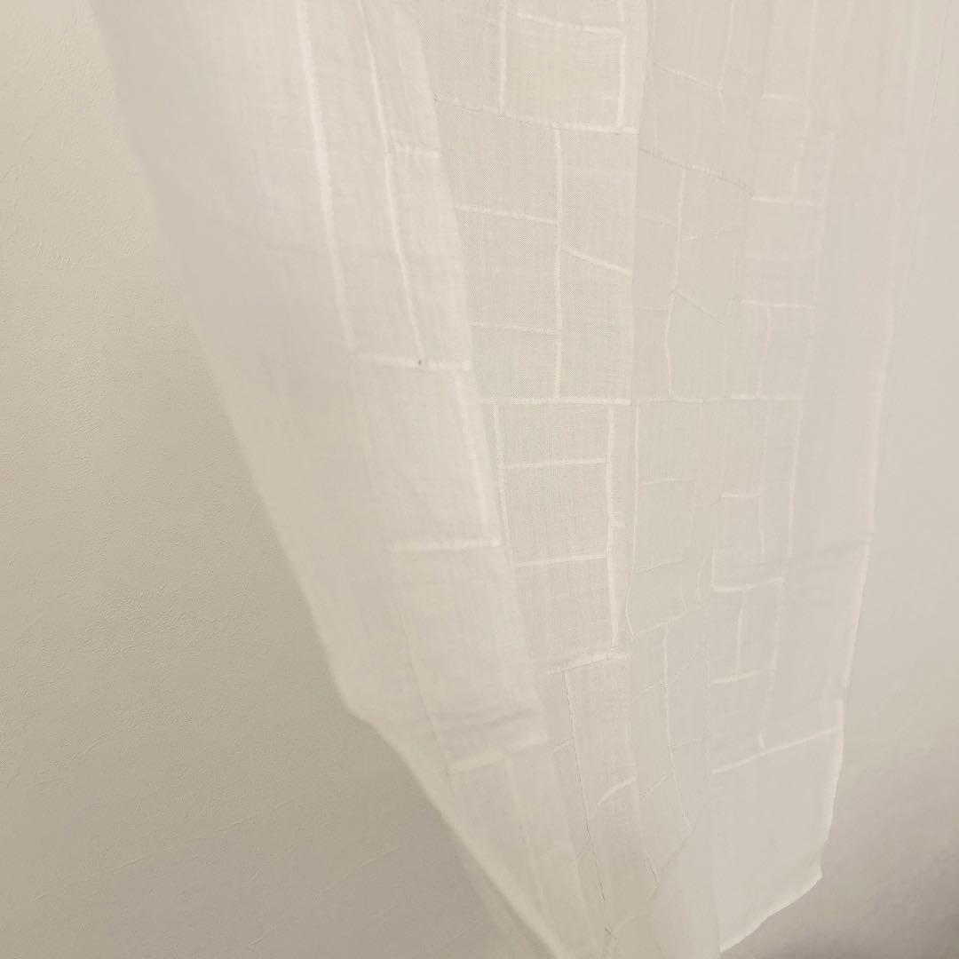 韓国 ポジャギ タペストリー ハンドメイド 苧麻 ホワイト *