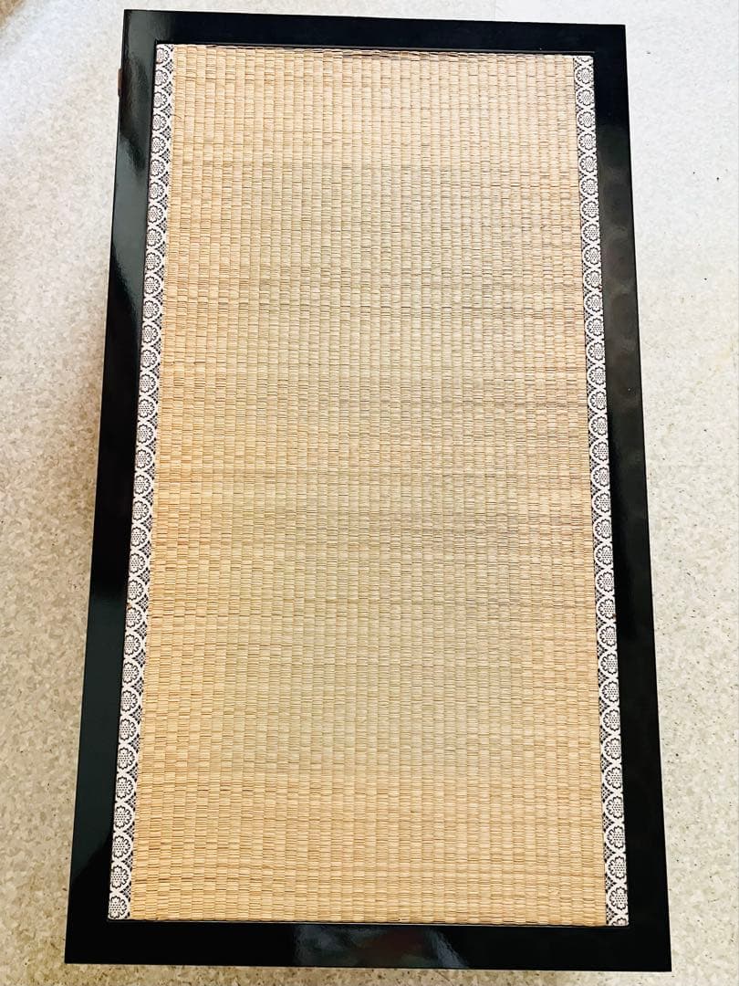 祐月／雛祭り用飾り台(黒塗り)