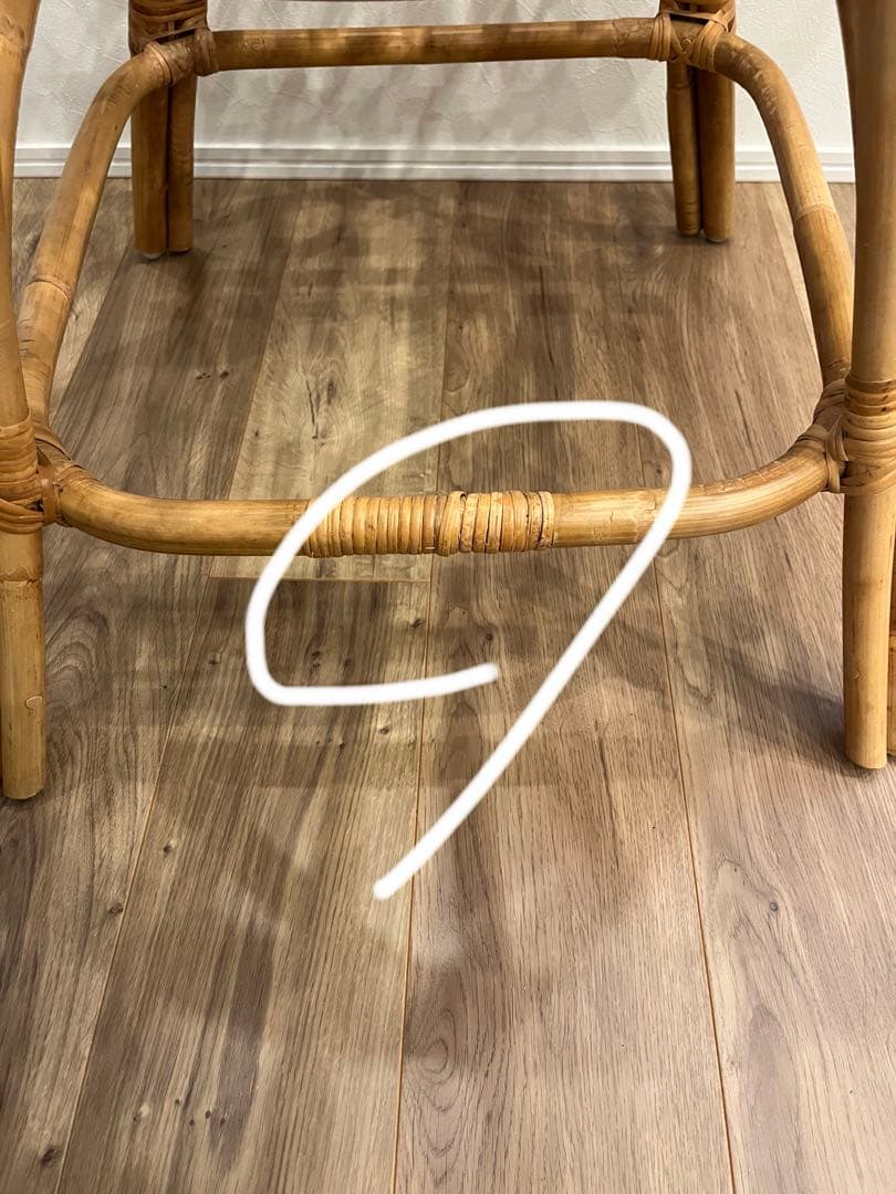 ⭐︎値下げしました☆ unico カージュ　ラタンチェア