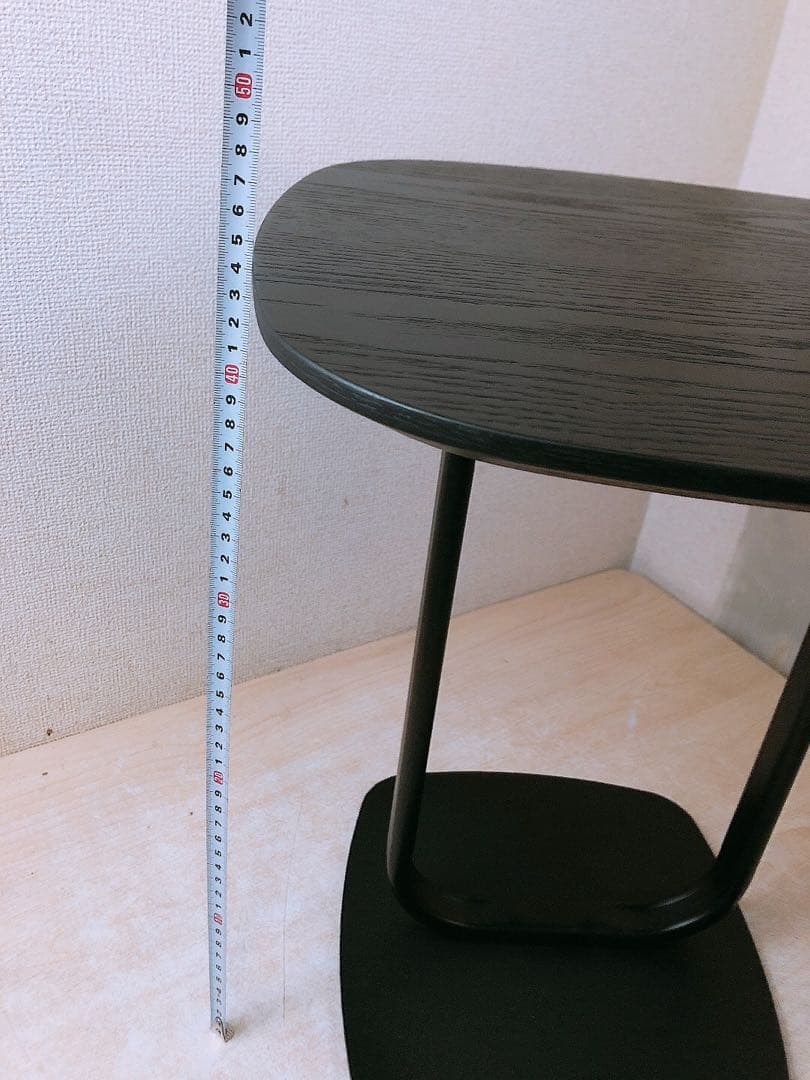 ⑥未使用★東谷 サイドテーブル ブラック TEC-84BK 机 インテリア家具