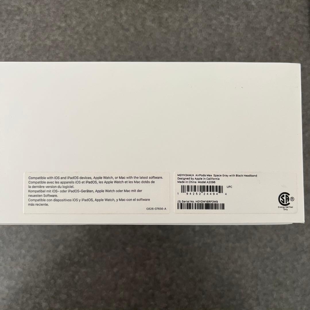 AirPods Max|第1世代|スペースグレイ