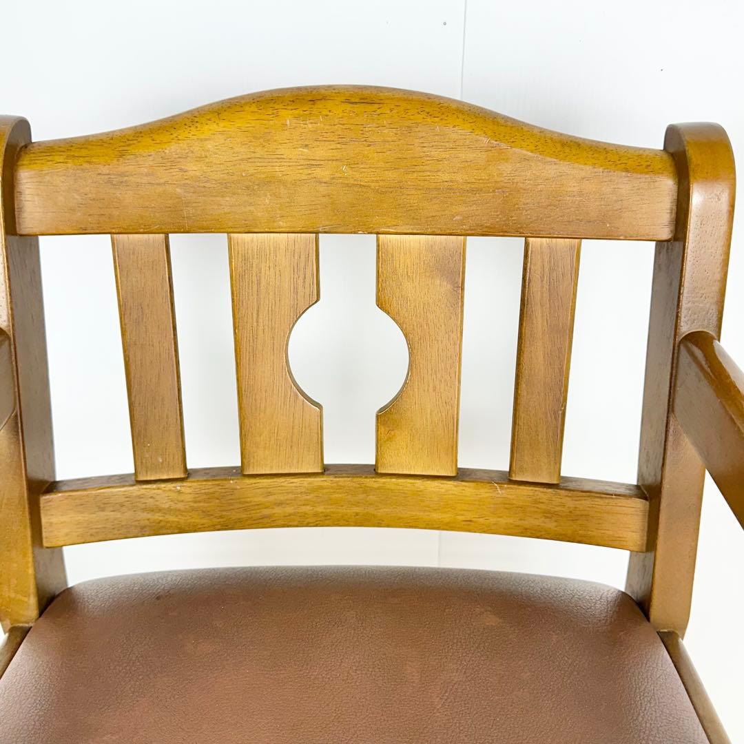 karimoku ダイニングチェア ブラウン　子供用チェア