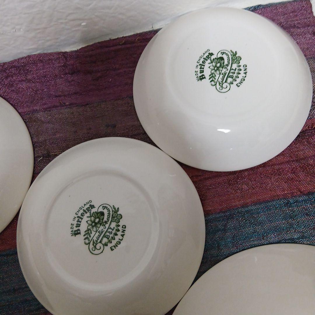 Burleigh 食器セット 4+4点　ボウル　小皿　バーレイ　アジアティック