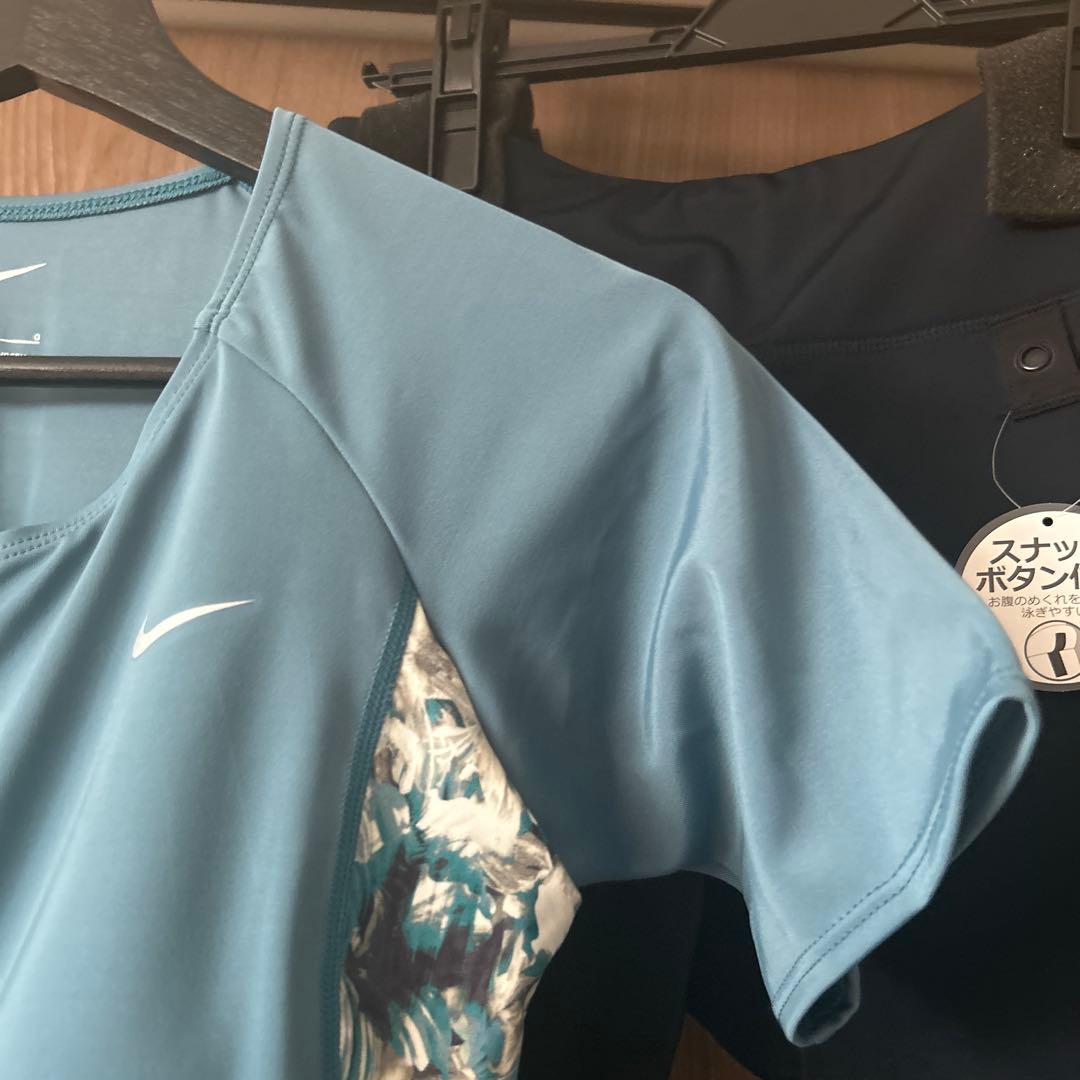 【kojikoji】ナイキ　フィットネス水着　袖付き　半袖　スパッツ