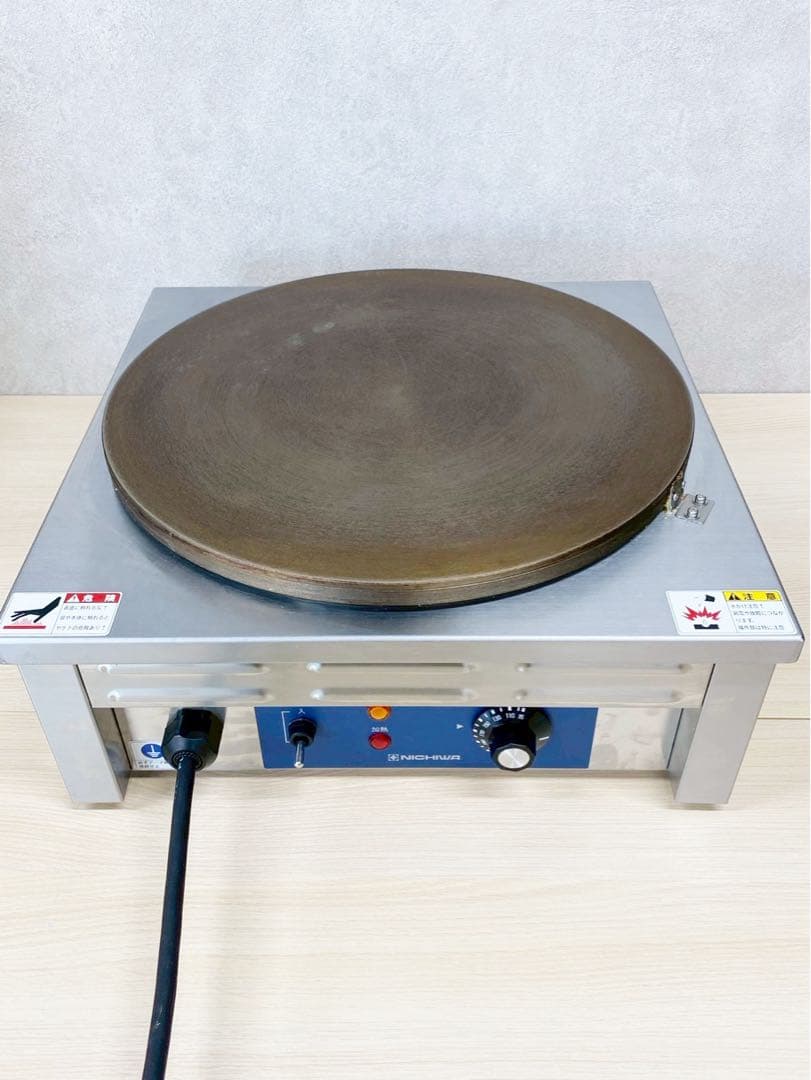 新年価格‼️クレープ【ニチワ200V 電気クレープ焼器CM-410H