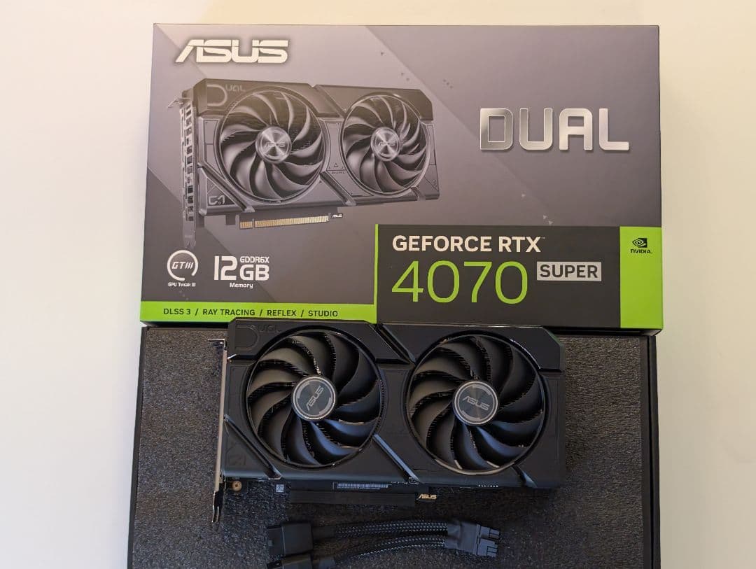 グラフィックボード・グラボ・ビデオカード ASUS Geforce RTX 4070 Super