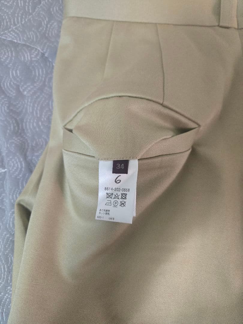 【限定価格】＜6(ROKU)＞コットン チノ パンツ