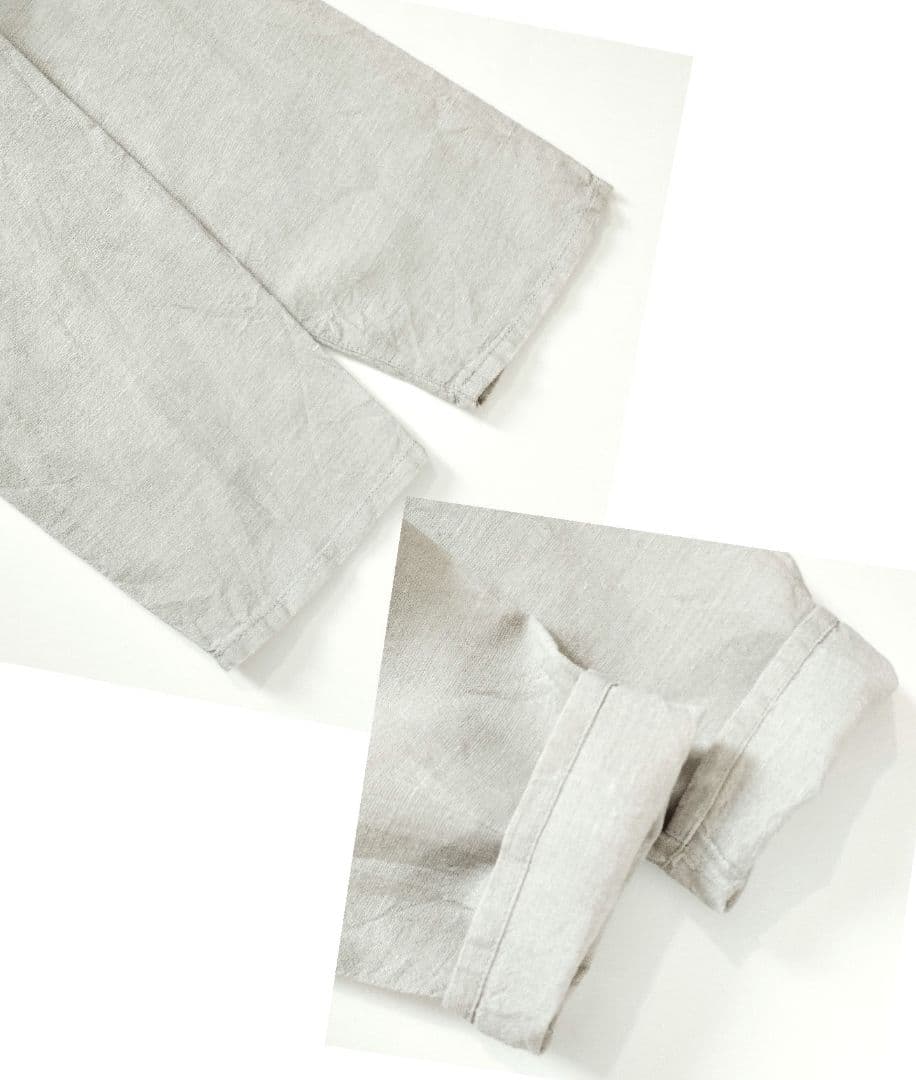 Plantation✨️コットンリネン ワイドシャツ 製品洗い