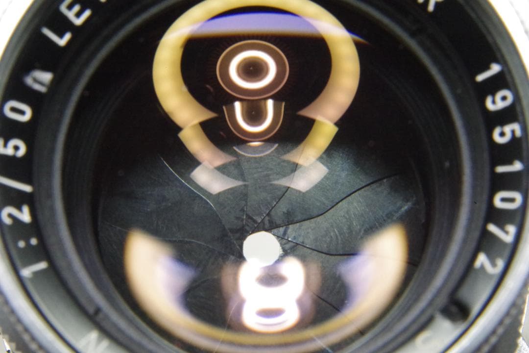 LEITZ WETZLAR SUMMICRON 1:2/50 固定鏡胴 後期型