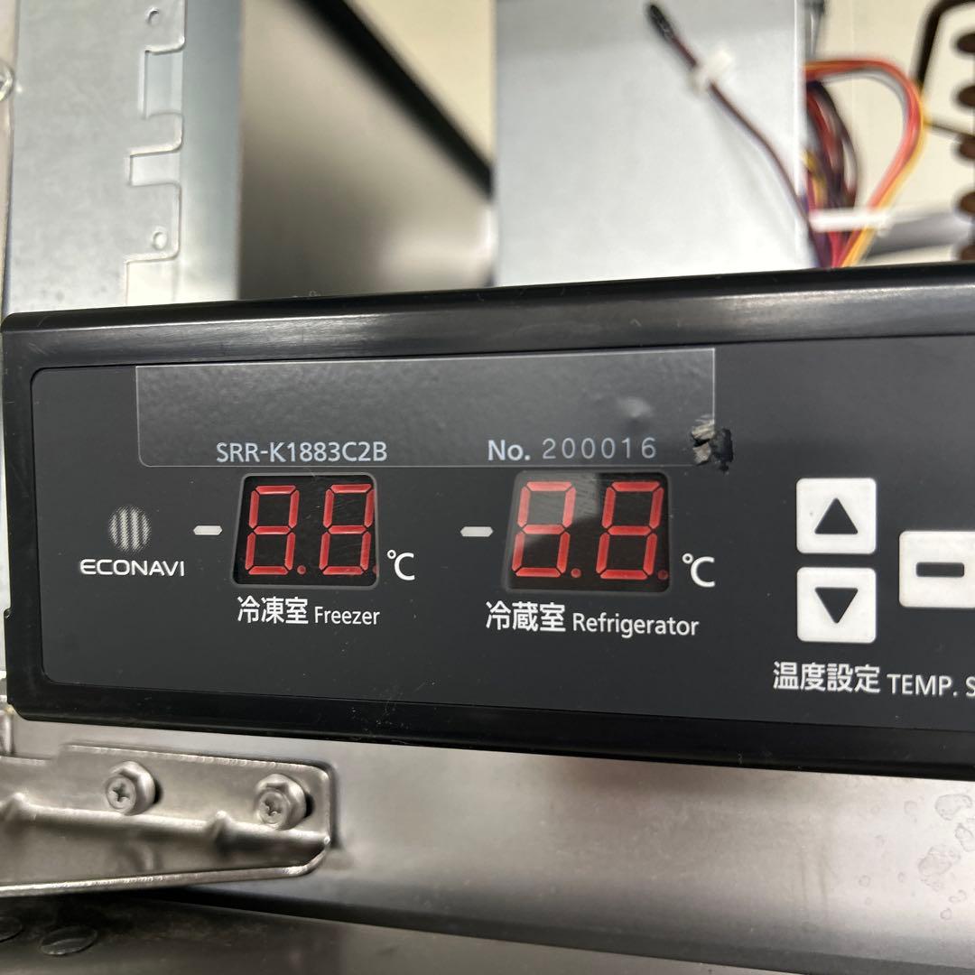6302【程度良好】パナソニック 業務用冷凍冷蔵庫 SRR-K1883C2B