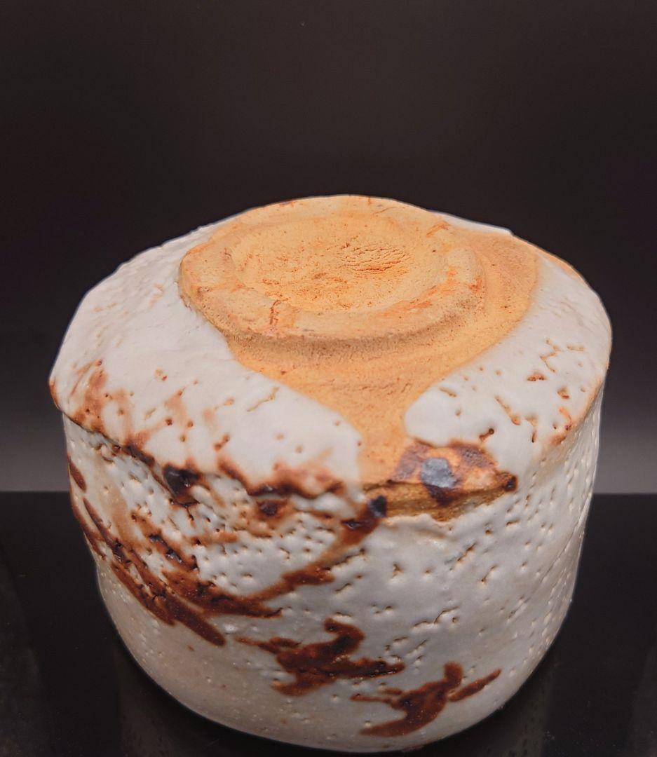 五代加藤幸兵衛　志野茶碗　晩年作か？珍品！