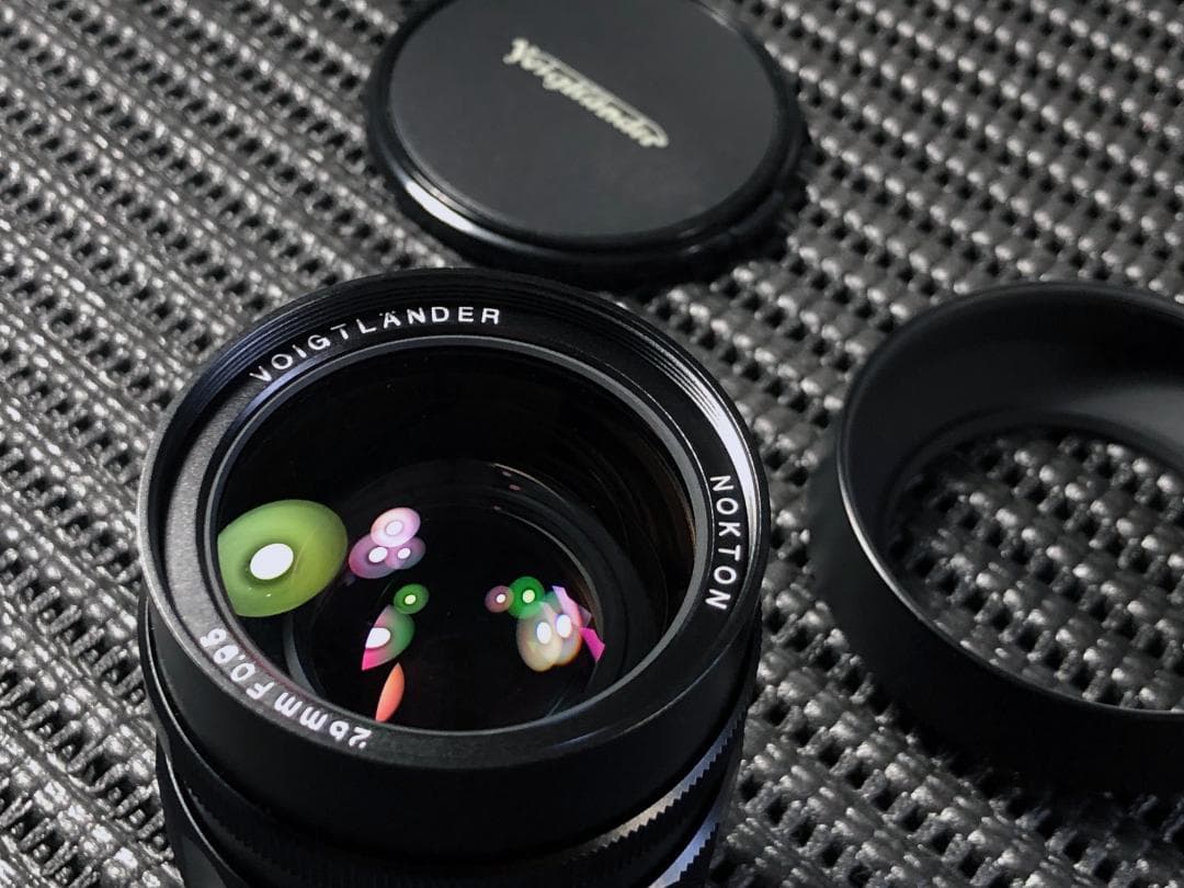【美品】Voigtlander NOKTON 25mm F0.95