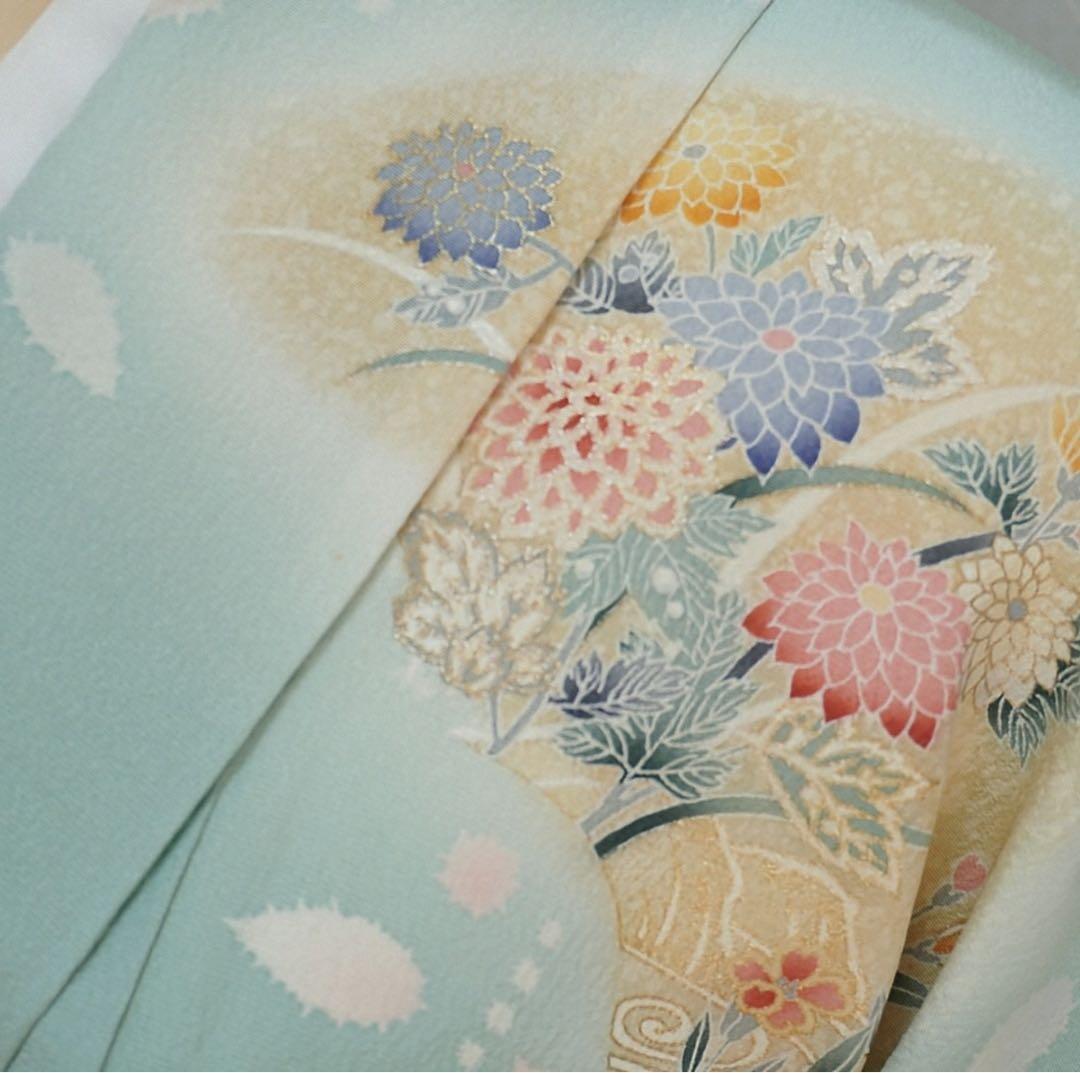 訪問着フルセット　289▪︎ 正絹　卒業式　入学式　お宮参り 七五三　披露宴