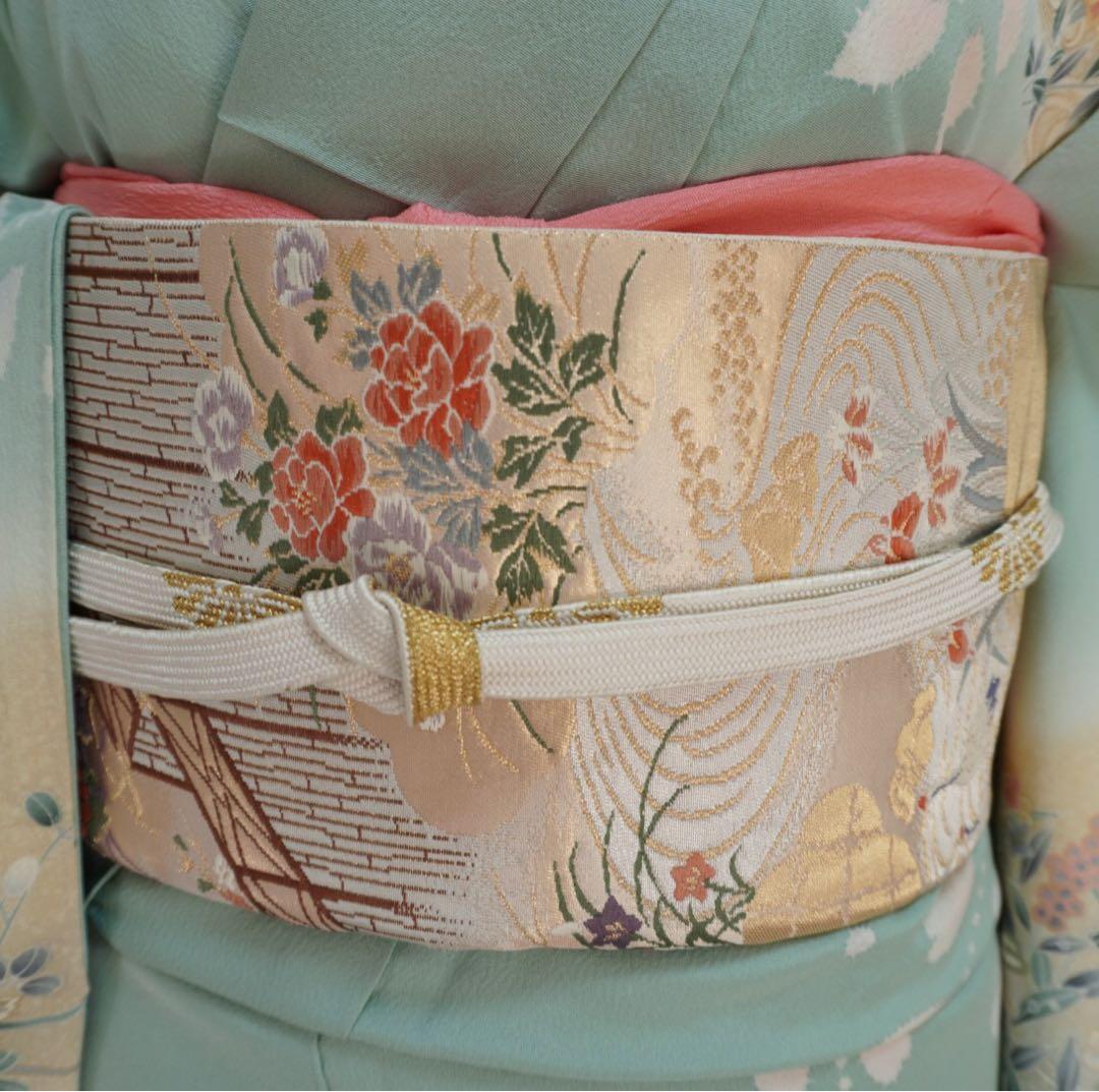 訪問着フルセット　289▪︎ 正絹　卒業式　入学式　お宮参り 七五三　披露宴