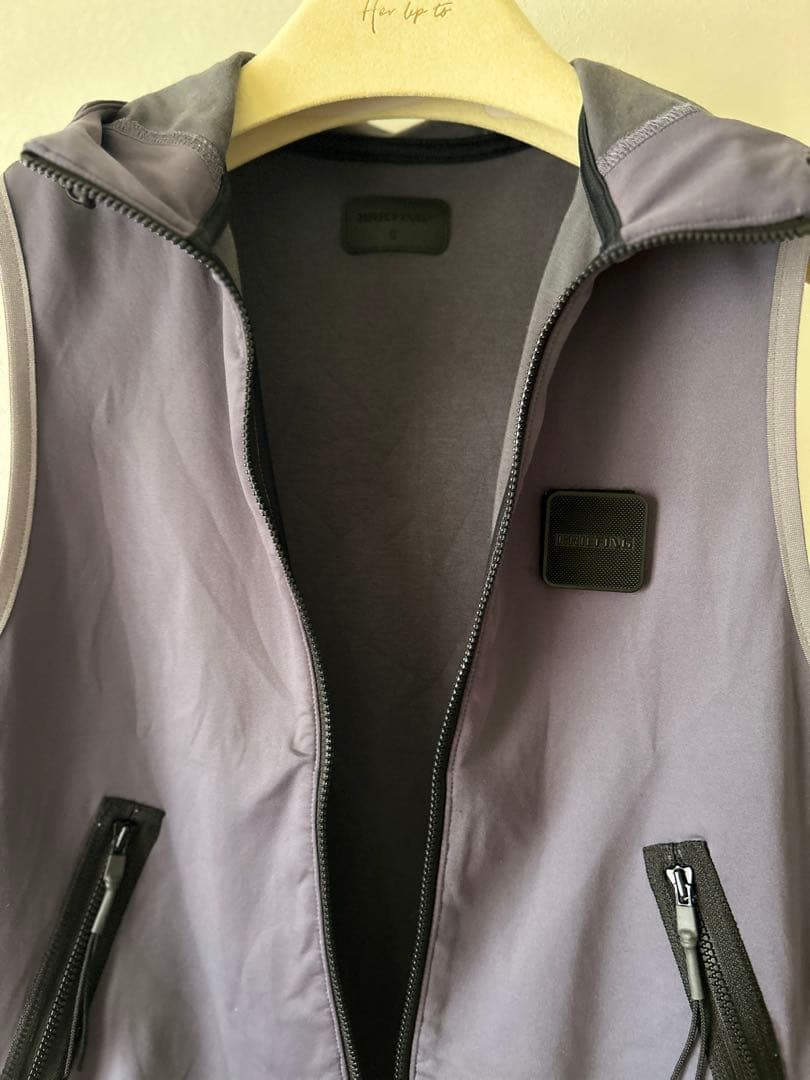 だんご様用　ブリーフィング　レディース　ベスト　グレー　S