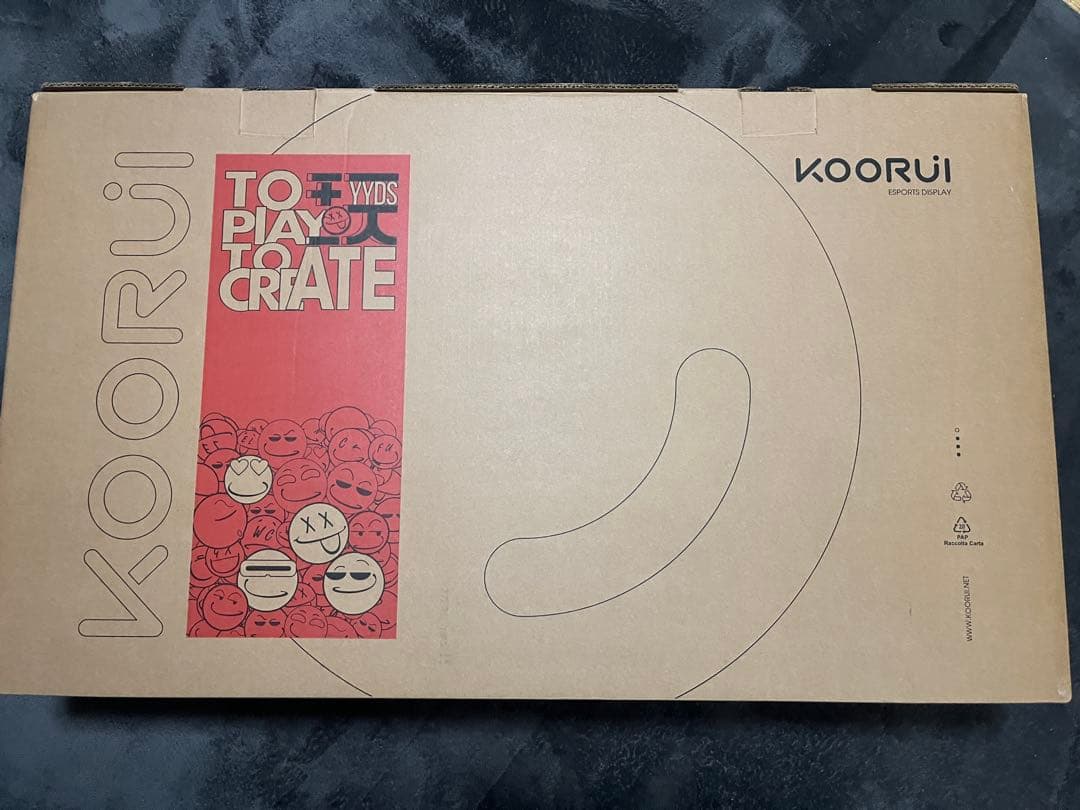 KOORUI 27インチ ゲーミングモニター 27E1QA サブ使用品・状態良好