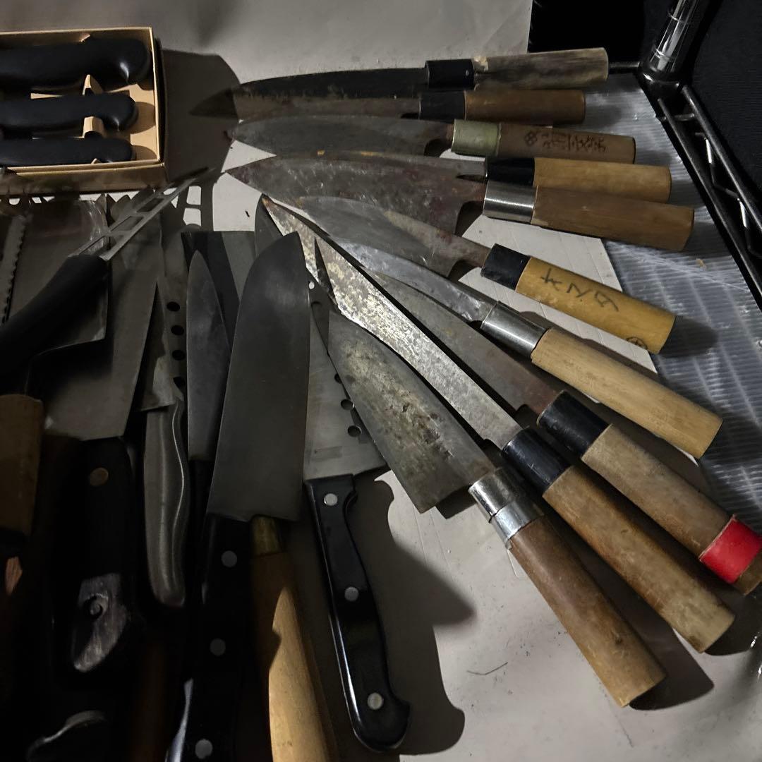 包丁まとめ売り　業務用　プロ　　　ジャンク