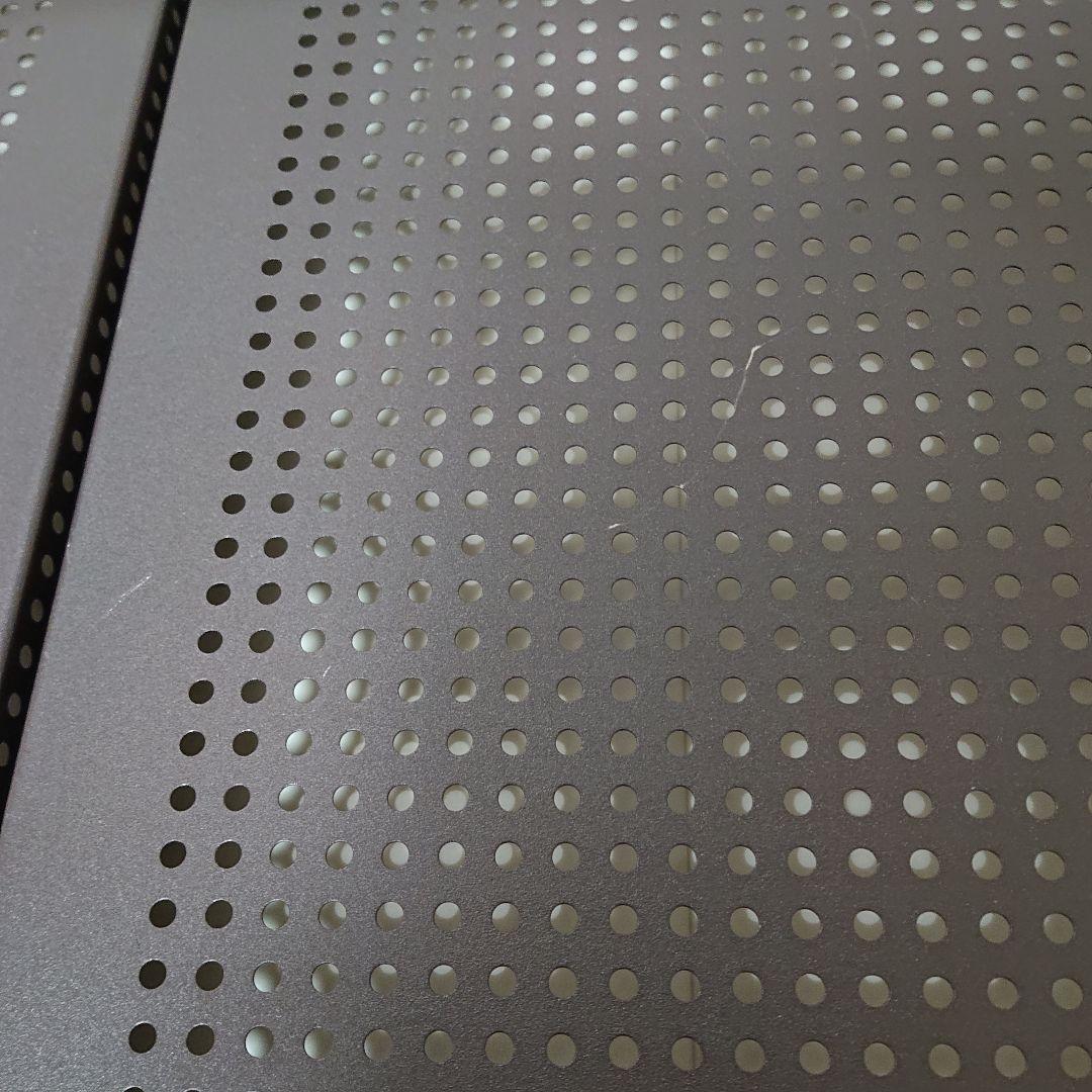 匿名配送 アイスオーヤマ パンチング棚板 PT-91T ブラウン2枚 送料込