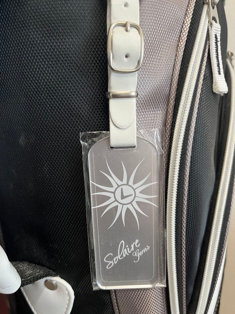 Callaway キャディバッグ 黒白　クラブ　ソレイル