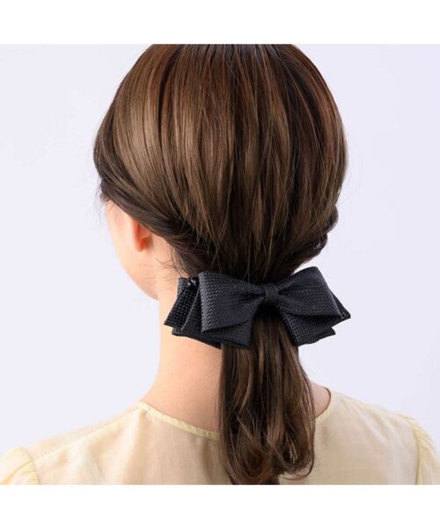 【新品】Complex Bizコンプレックスビズ ブラック リボンバナナクリップ