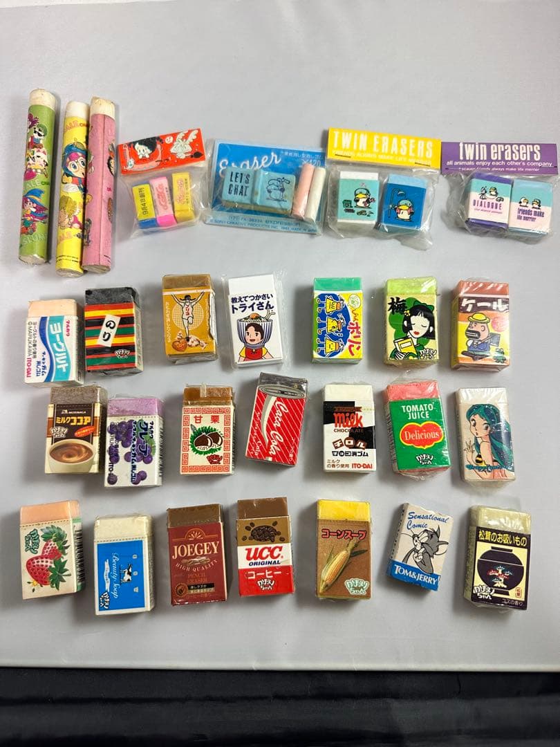 キャラクター消しゴムセット おもしろ消しゴム 大量