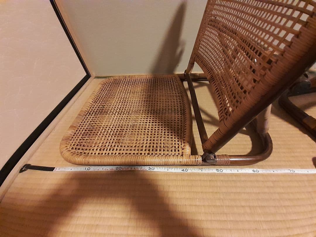 折りたたみ座椅子2脚セット