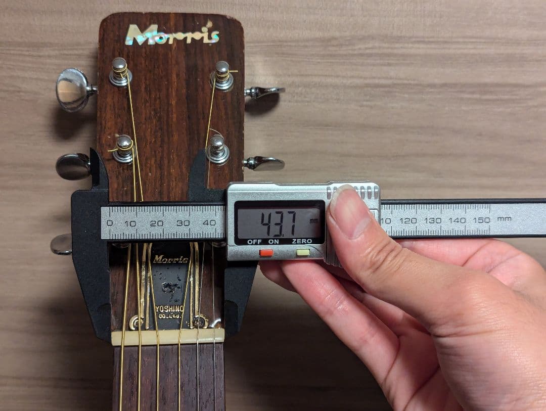 Morris 芳野楽器製 F-15 原田荘一郎サイン 1969年製 ハカランダ?