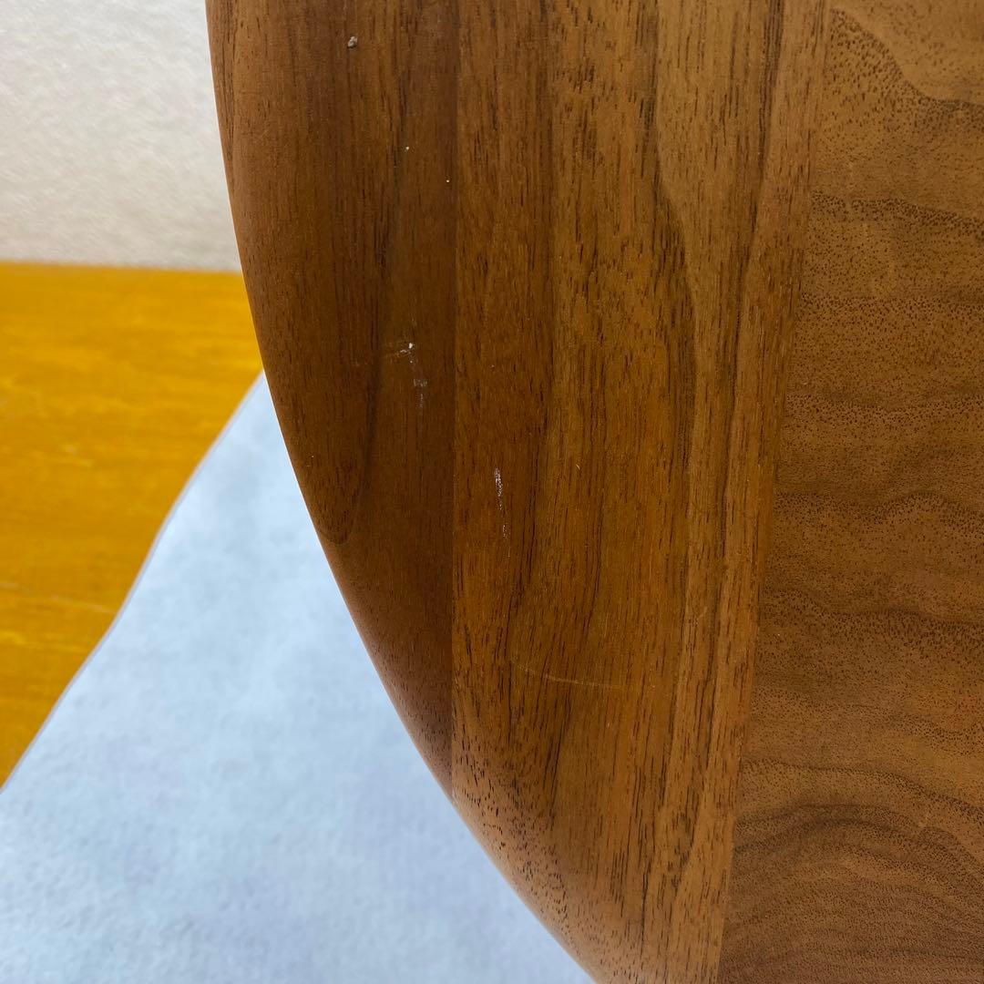 karf カーフ Egg shape サイドテーブル ウォールナット 極美品