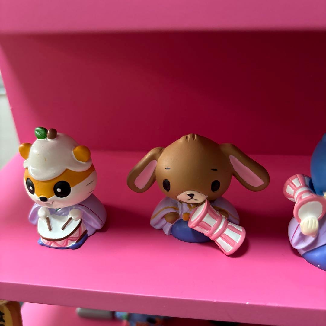 ハローキティ雛吉徳大光ひな祭り キャラクター人形セット