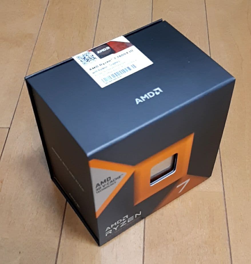 新品未開封品 3年保証付 AMD Ryzen_7 7800X3D