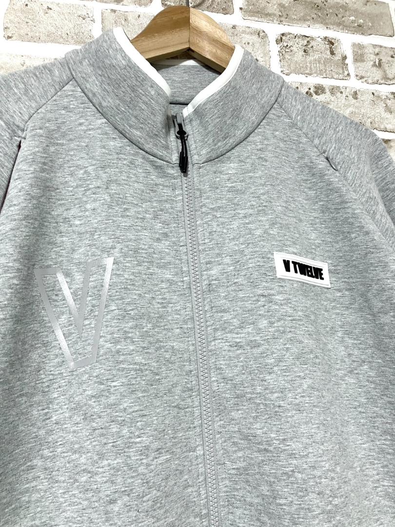 【ゆったりサイズ✨】V12 メンズ フルジップジャケット XL グレー