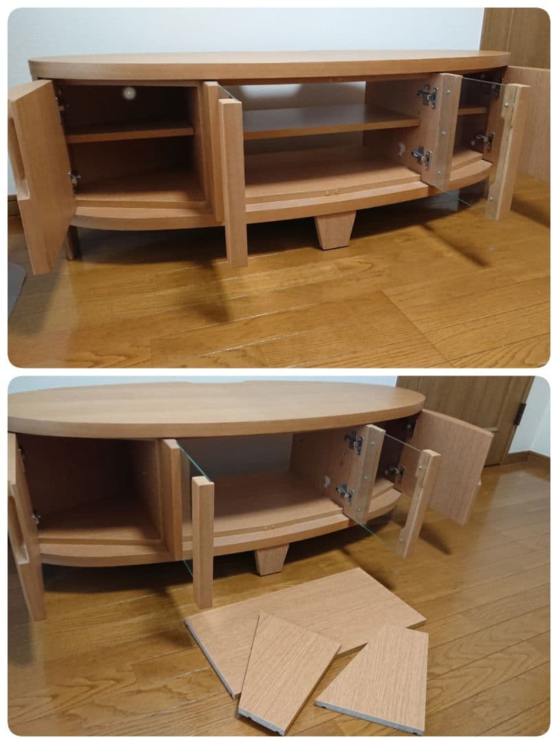 テレビボード PEAKS 125 TVB-L