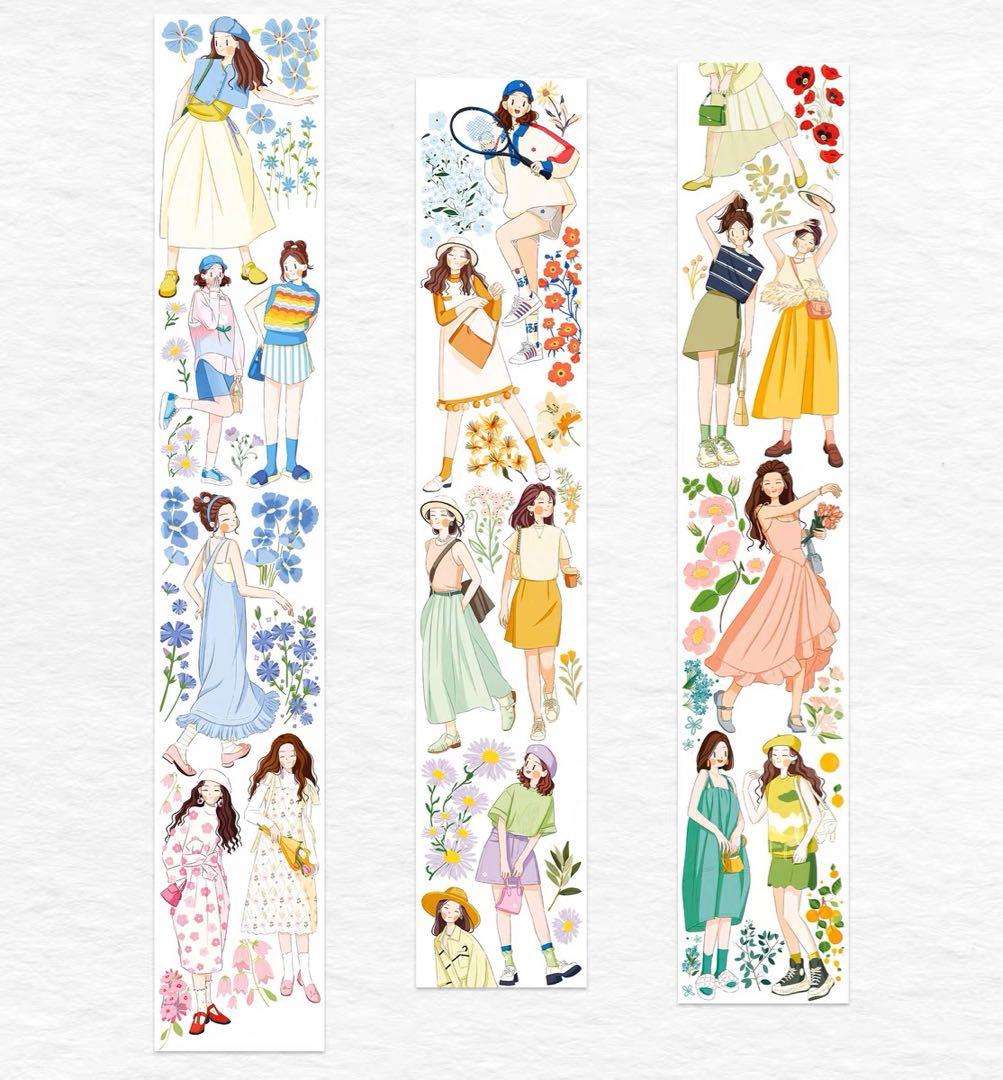 ⭐️SALE⭐️WT《一笔悠然》海外マスキングテープ　マステ 【1328】