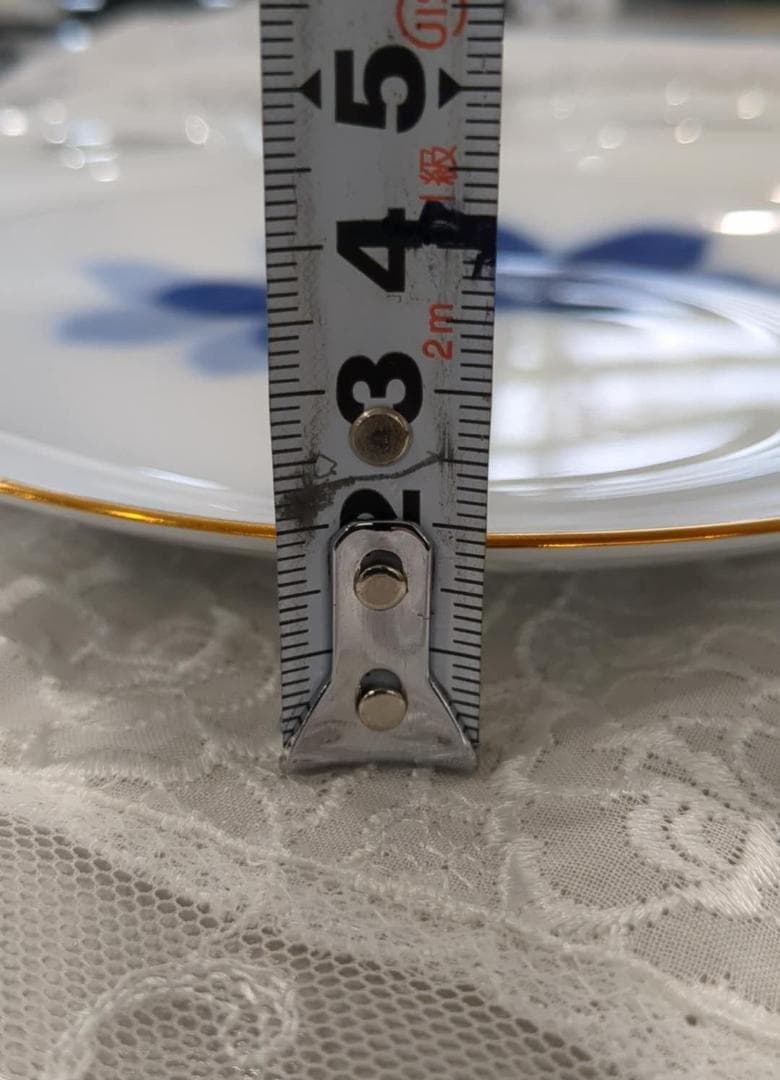 大倉陶園　ブルーローズ　16cm プレート　5枚セット