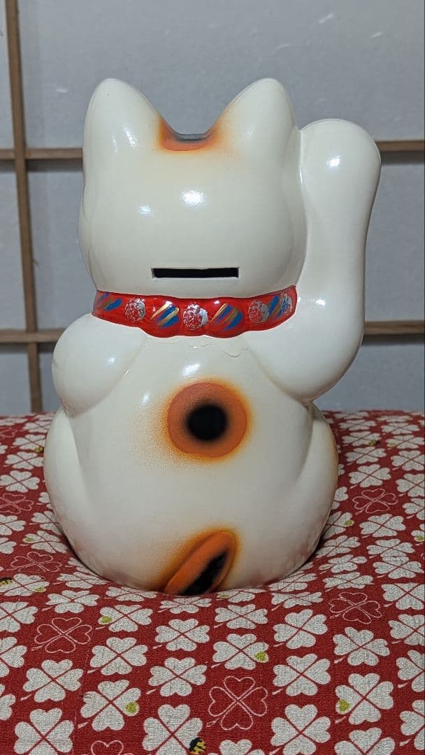 【7号右手】福招き 招き猫【常滑焼】