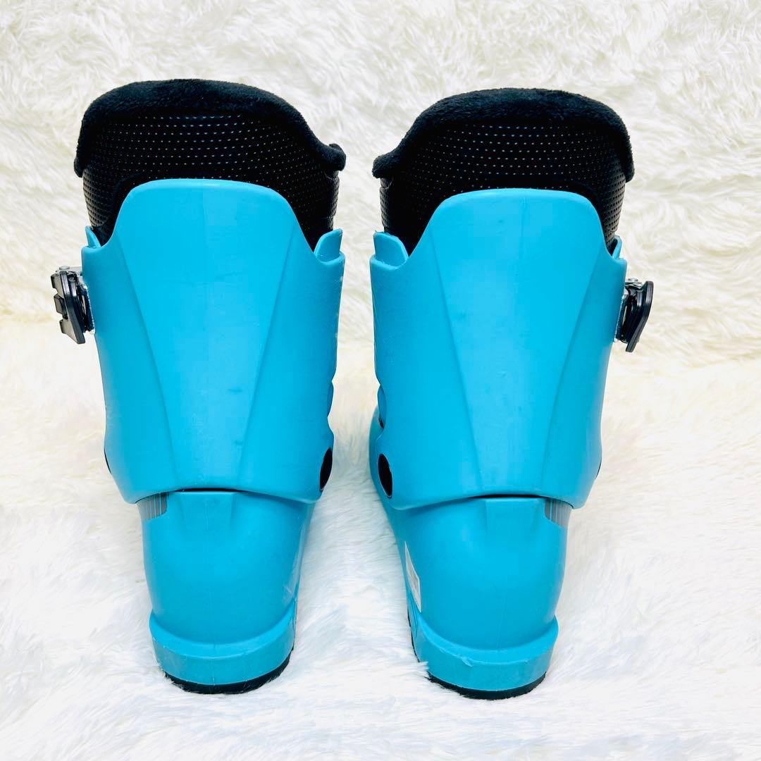 【美品】HEAD J2 ジュニアスキーブーツ 20cm〜20.5cm 水色